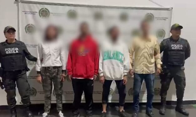 Con ocho capturas se da nuevo golpe a la extorsión en Medellín
