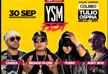Por primera vez en Bello se realizará el Festival de género urbano Yo Soy Música Fest