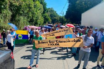 Protestas en Puerto Valdivia exigen a EPM el cumplimiento de acuerdos de Hidroituango