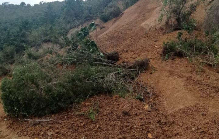Derrumbe en Betulia estaría afectando cercan de 8.000 campesinos