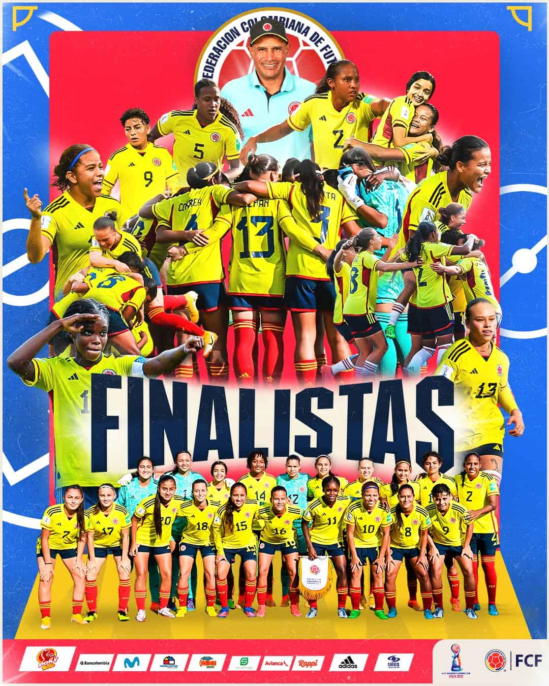 ¡Histórico! La Selección Colombia Femenina Sub 17 pasa a la final del Mundial