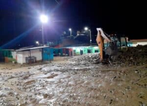 Dabeiba sufre otra emergencia por desbordamiento de quebrada debido a las fuertes lluvias