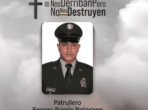 Muere policía en Yolombó durante enfrentamiento con las AGC