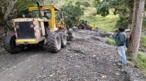 Las fuertes lluvias siguen ocasionando afectaciones en vías terciarias de Dabeiba