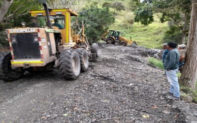 Las fuertes lluvias siguen ocasionando afectaciones en vías terciarias de Dabeiba