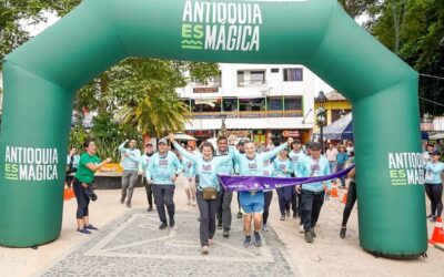 Trail Trekking Antioquia es Mágica en Támesis, una fiesta de más de 400 deportistas