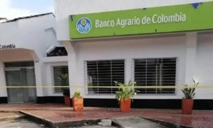 Roban cerca de 13 millones de pesos en medio de un atraco en banco de Puerto Berrío