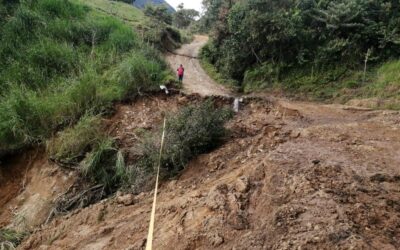 Alcaldía de Peque continúa trabajando en la recuperación de las mallas viales afectadas por las lluvias