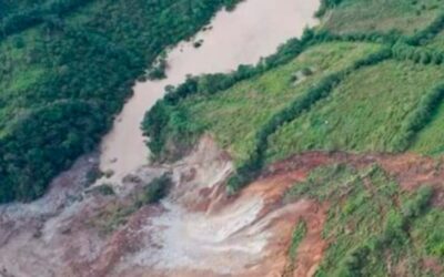 La Pintada está en alerta por represamiento del río Poso