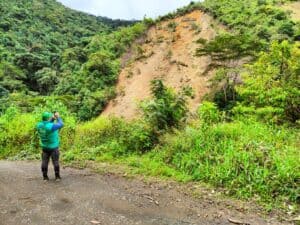Tras visita de evaluación en la vereda Piñonal en Betulia, geólogos del Dagran descartan condiciones de riesgo en viviendas