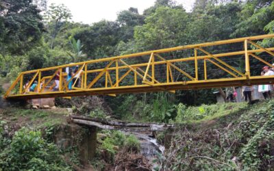 El programa del Dagran ‘Puentes para la Vida’ regresa en 2023 para proteger la vida de más de 100 personas en zona rural de Betulia