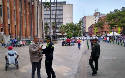 Plaza de Botero sigue con cero delitos de alto impacto durante la intervención especial