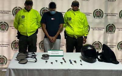 Gracias a las cámaras inteligentes hallaron una bodega de motos robadas y al presunto homicida de un patrullero de la Policía