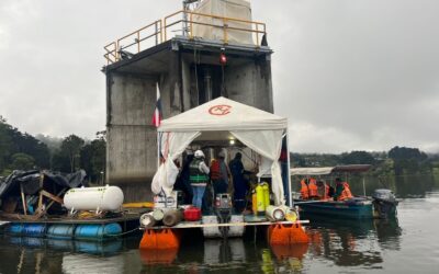 Terminaron los trabajos en el embalse La Fe, en El Retiro