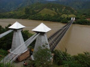 El Puente Colgante José María Villa – Puente de Occidente, está cerrado totalmente