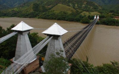 El Puente Colgante José María Villa – Puente de Occidente, está cerrado totalmente
