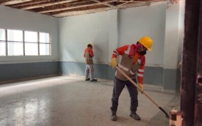La Alcaldía de Medellín inició obras en la I. E. Doce de Octubre
