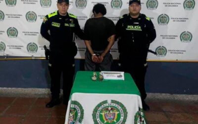 Extranjero fue hallado con dos explosivos en la glorieta de La 80 con Colombia