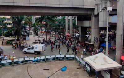 Mataron a un hombre a puñaladas en el centro de Medellín