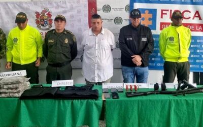 Capturan a presunto cabecilla de Los Naranjos en Puerto Berrío