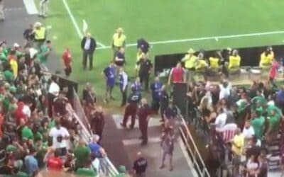 Por actos violentos fue suspendido el partido entre Atlético Nacional y América de Cali