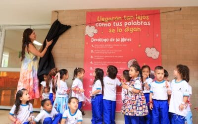 382 sedes de atención de Buen Comienzo contarán con el Decálogo de la Niñez