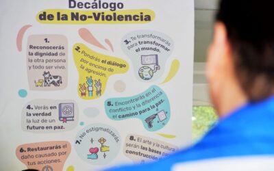 En instituciones educativas, centros de atención a víctimas y cárceles de Medellín se instalará el Decálogo de la No-Violencia