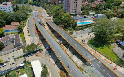 Desde hoy, se habilita el paso por el puente de la avenida 34 con Los Parra para mejorar la movilidad en El Poblado