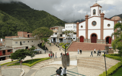 La fiesta del color llegó a Caicedo con Antioquia se pinta de Vida