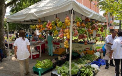 En los primeros cuatros meses del año, los Mercados Campesinos aumentaron sus ventas en un 41 %