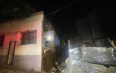 Bomberos Medellín atendió, sin lesionados, deterioro estructural en Prado
