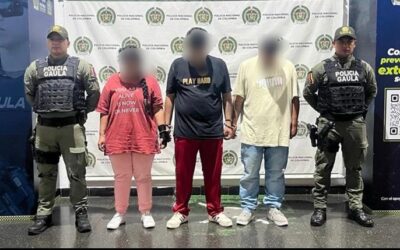 En Castilla capturan a tres presuntos delincuentes señalados de extorsionar a por lo menos 30 personas