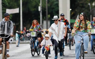 En Medellín y el Área Metropolitana se realizan diariamente 210.000 viajes en bicicleta, según encuesta origen destino