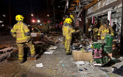14 personas heridas deja explosión en Laureles