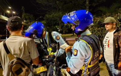 Megaoperativo contra piques en Medellín dejó 167 comparendos y 57 vehículos inmovilizados