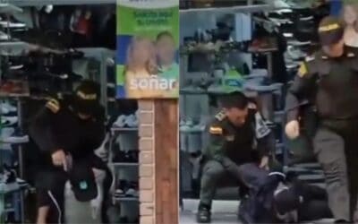 Policías frustran intento de robo de una joyería en Yarumal