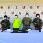 En el fondo de una ciénaga el Ejército encontró armamento ilegal del Clan del Golfo