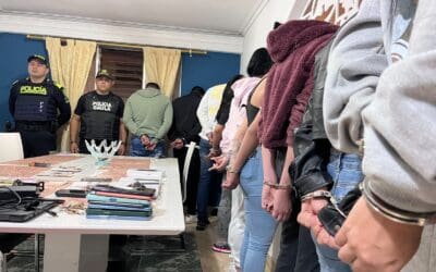 Golpe contra bandas dedicadas al hurto de extranjeros deja nueve capturas en Medellín