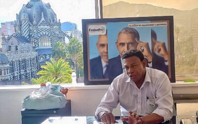 Manuel Palacio, el candidato al Concejo que llegó a Medellín por culpa del conflicto armado