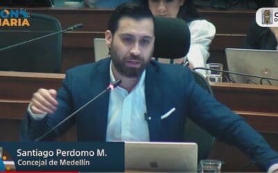 Santiago Perdomo lidera la batalla por revivir Buen Comienzo: denuncia corrupción y exige atención total a niños y niñas en Medellín