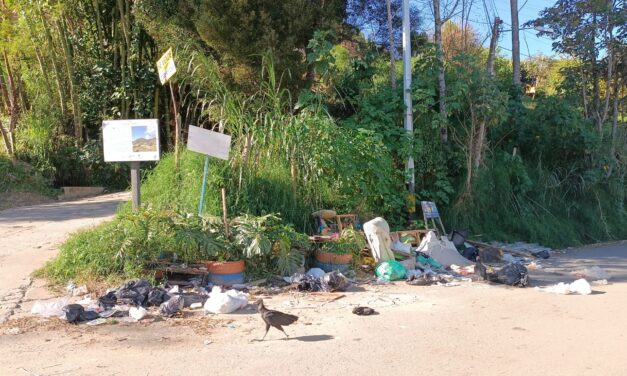 Preocupación ambiental crece en Santuario por acumulación de basuras en vía del Señor Caído