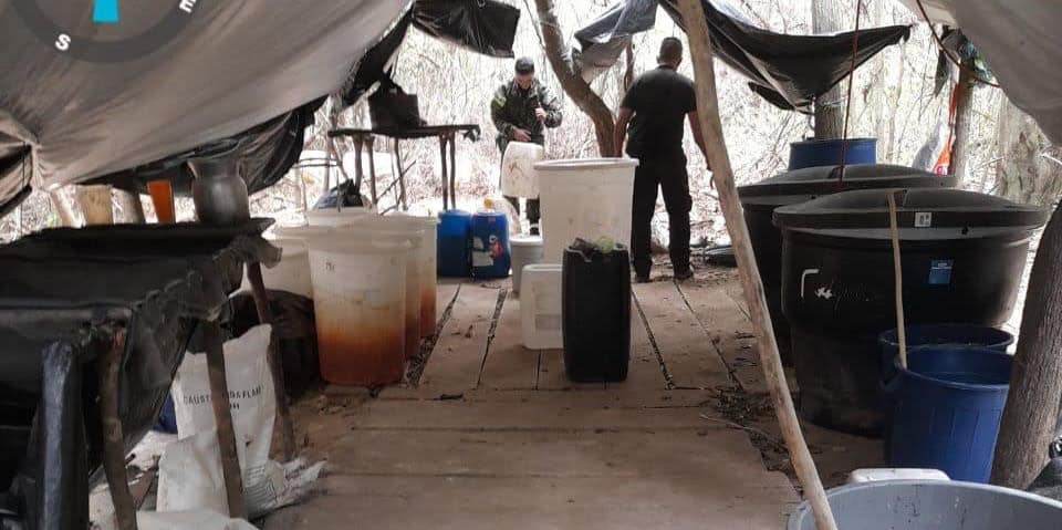 laboratorio de cocaína