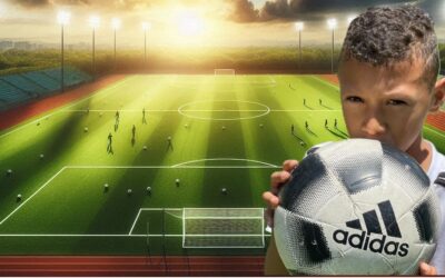 A sus 7 años, el «Pequeño Gigante» de Bello conquista el fútbol y los corazones