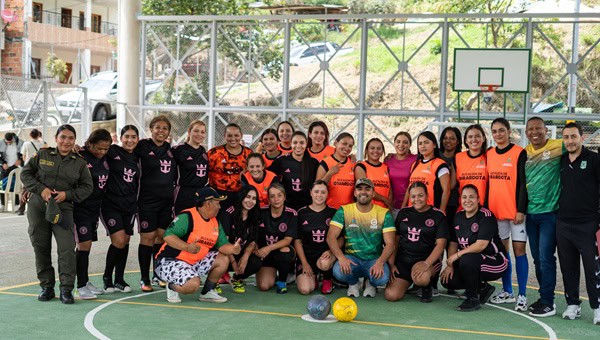 ¡Girardota se pone la camiseta! Inauguran cubierta deportiva que cambiará el juego en La Palma