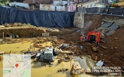 Emergencia por pérdida de banca en Girardota: se activan acciones para proteger a las familias afectada