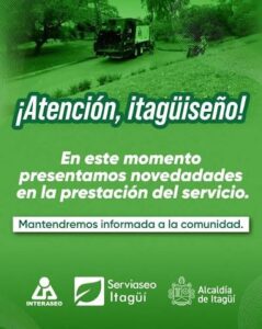 Itagüí revisa continuidad del operador de aseo por mal servicio