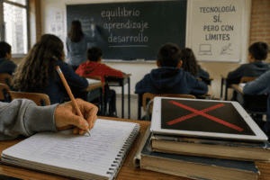 Las aulas replantean el uso de pantallas: crece el debate sobre el regreso a la escritura a mano
