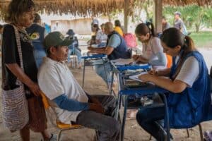 Cerca de 270 personas del pueblo Hitnü reciben atención en Arauquita