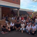 La comunidad educativa del Padre Manyanet se une por los afectados