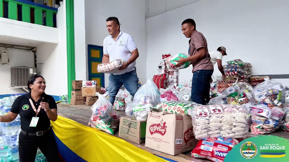 Imagen de referencia: San Roque envía ayuda humanitaria a El Toro tras el terremoto